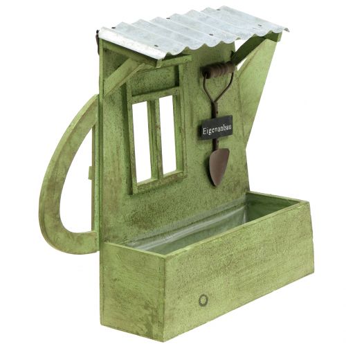 Floristik24 Jardinière Abri Jardin Vert H40cm