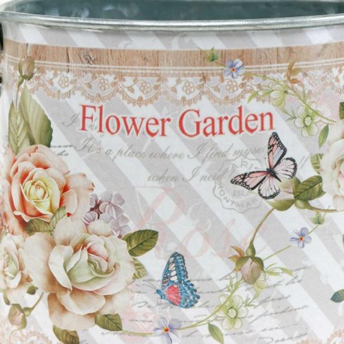 Floristik24 Arrosoir décoratif pot de jardinière en métal décoration d'été H15.5cm