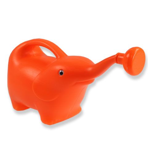 Article Arrosoir en forme d’un éléphant orange
