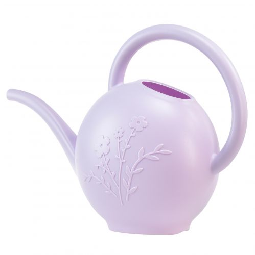 Article Arrosoir pour plantes d&#39;intérieur motif fleurs lilas 1,8L