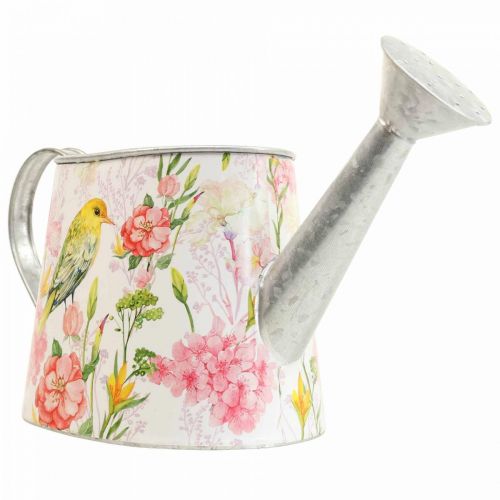 Floristik24 Arrosoir décoratif en métal à planter, jardinière H16cm