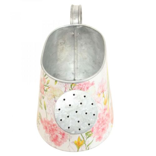 Floristik24 Arrosoir décoratif en métal à planter, jardinière H16cm