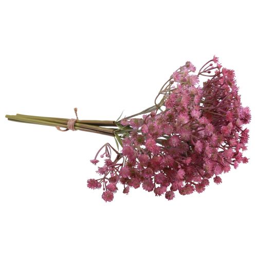 Floristik24 Gypsophila Gypsophila Gypsophila artificielle rose 35cm 5 pcs