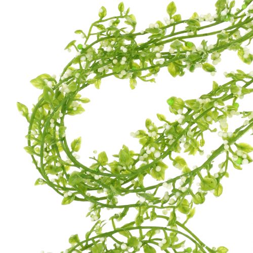 Floristik24 Guirlande de plantes aux baies vertes L122cm