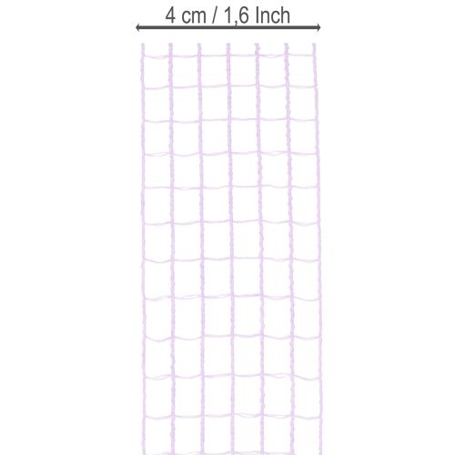 Ruban décoratif ajouré violet 4,5 cm x 10 m pour loisirs créatifs et décoration | Floristik24.fr