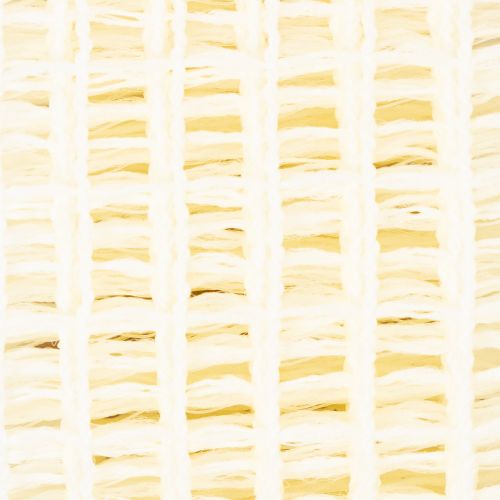 Ruban décoratif en maille blanche 4,5 cm x 10 m pour projets créatifs | Floristik24.fr