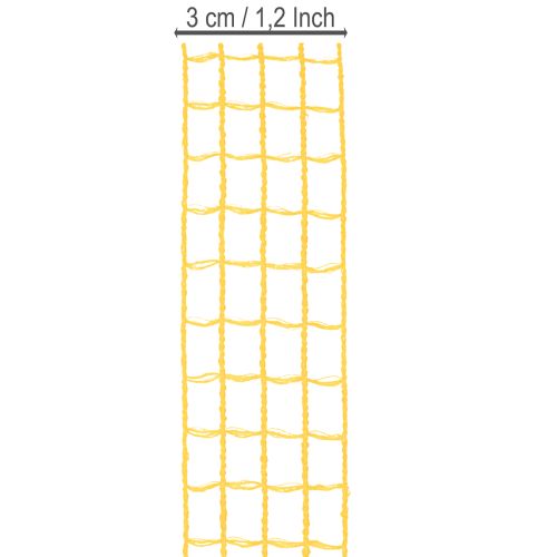 Lot de 7 Rubans en Maille Colorés 3 cm x 10 m | Floristik24.fr