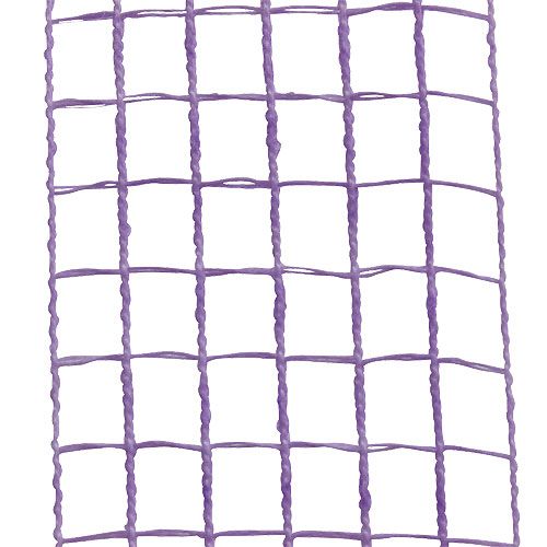 Article Ruban grillagé 4,5cmx10m violet