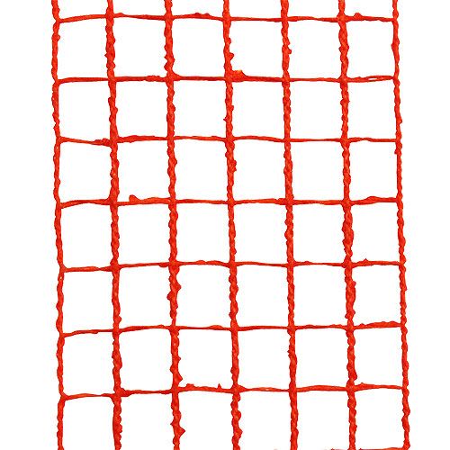 Ruban quadrillé 4,5 cm x 10 m orange