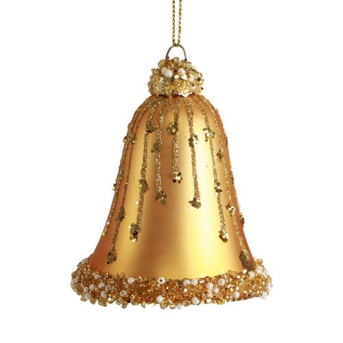 Floristik24 Cloche en verre décoration d&#39;arbre de Noël cloche de Noël 8,5 cm 2 pièces