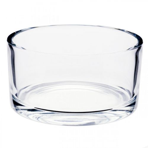 Bol en verre bol verre clair Ø15cm H8cm