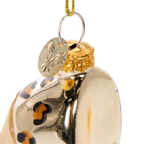 Ornements en verre motif
