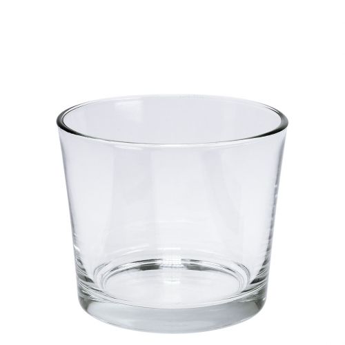 Floristik24 Pot en verre Ø10cm clair 12pcs