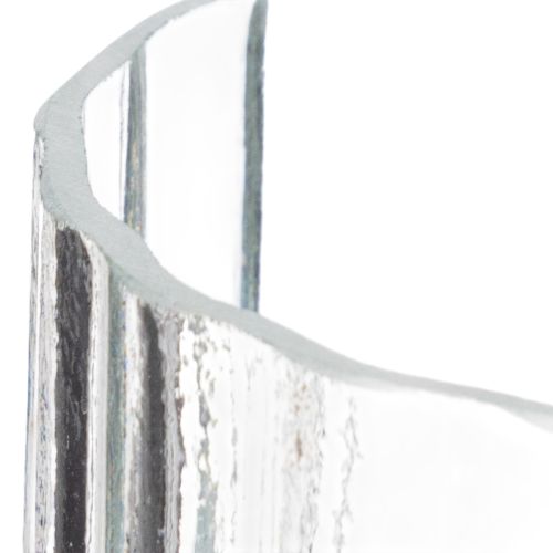 Article Vase à la structure rayée unique, design moderne, 19 cm