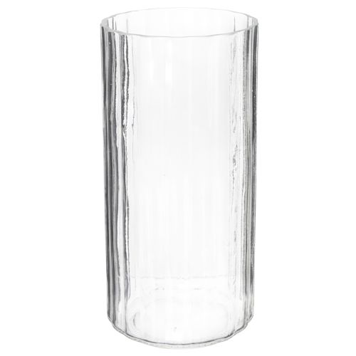 Vase en verre de haute qualité pour la décoration intérieure des maisons modernes, 24 cm