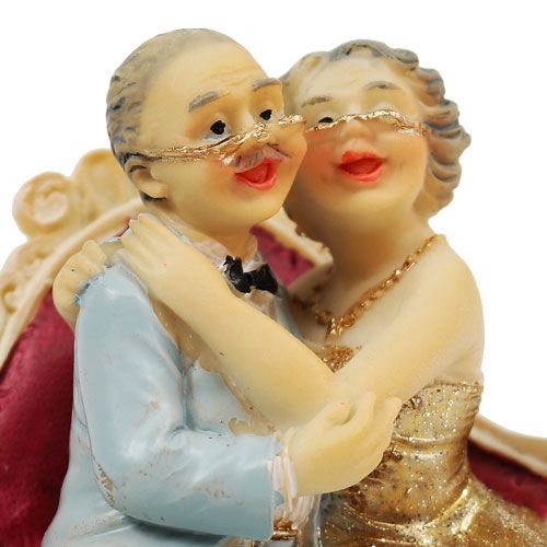 Floristik24 Figurine noces d’or H. 10 cm