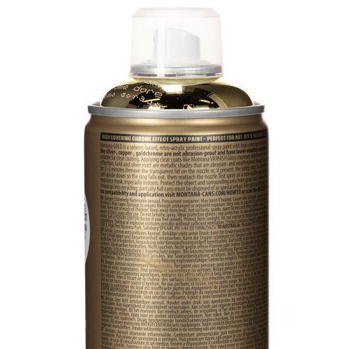 Bombe de peinture effet chrome