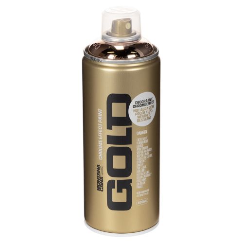 Spray peinture effet chrome cuivre pour décoration intérieure Montana Cans 400 ml