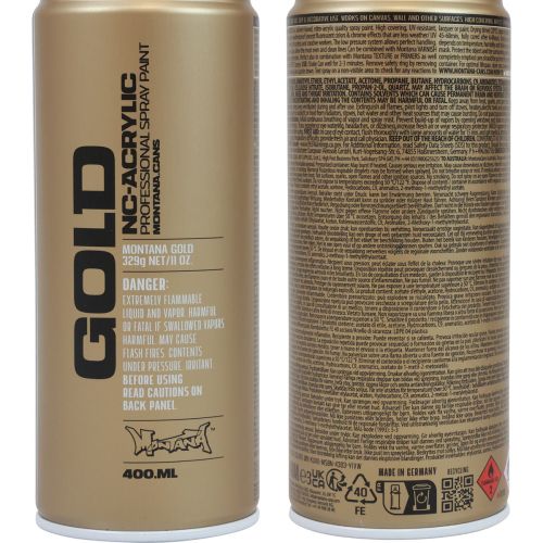 Article Peinture en aérosol rouge peinture acrylique Montana Gold Royal Red 400ml