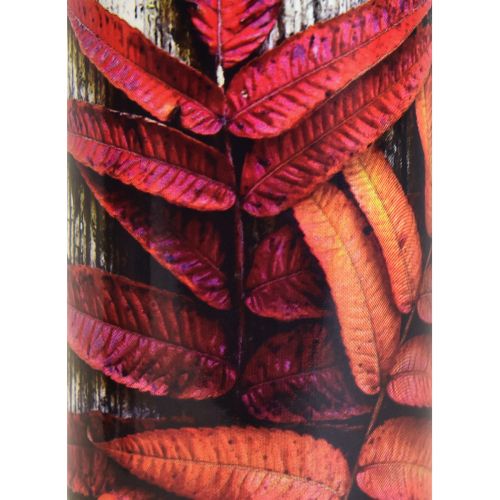 Floristik24 Bougies funéraires bougies deuil motifs automne couleur Ø6cm H20cm 6 pièces