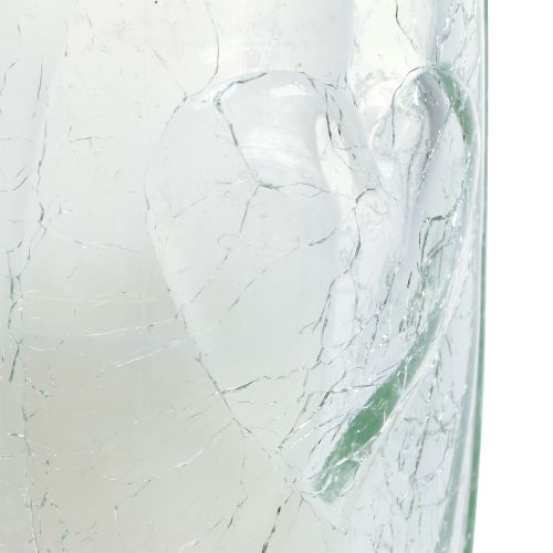 Floristik24 Grave coeur lumineux 52h Ø10cm H34,5cm or