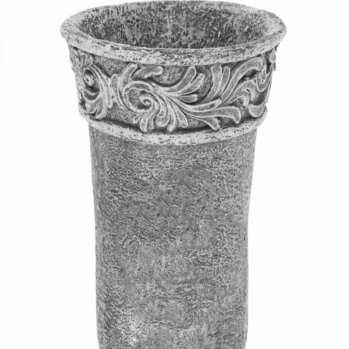 Ornements funéraires Fleurs de deuil Vase funéraire avec piquet L24cm