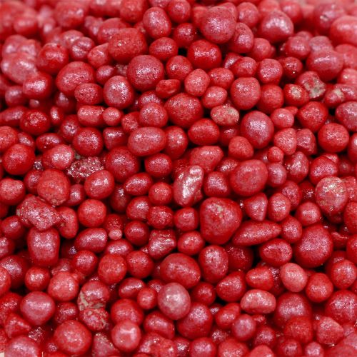 Floristik24 Granulés 2 – 4 mm rouge Brillant Light 1 litre