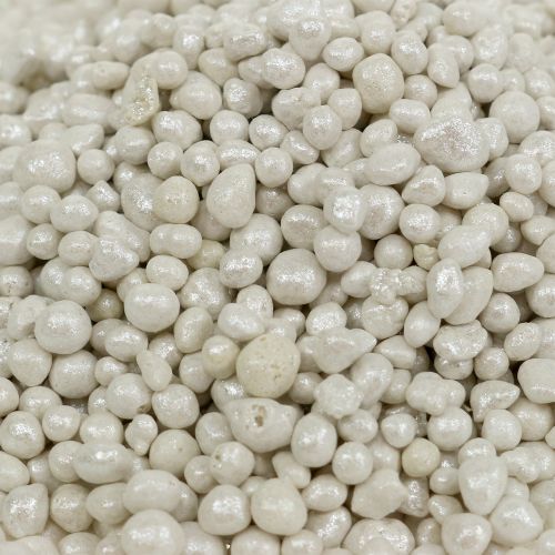 Floristik24 Granulés 2 – 4 mm blanc Brillant Light 1 litre