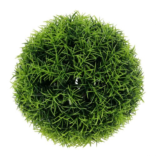 Article Boule d&#39;herbe boule décorative artificielle verte Ø18cm 1 pièce