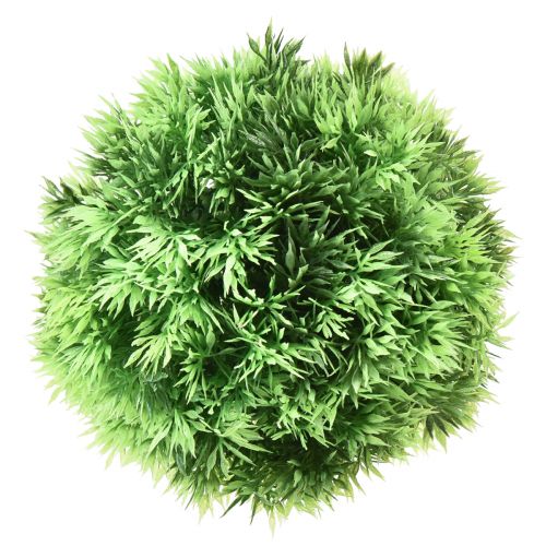 Boule d&#39;herbe boule décorative plantes artificielles vert Ø15cm 1pc