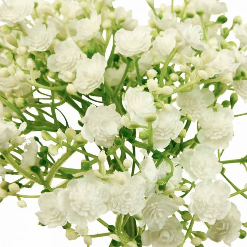 Floristik24.fr Gypsophile blanc Gypsophile artificiel L30cm 6pcs - acheter  pas cher en ligne