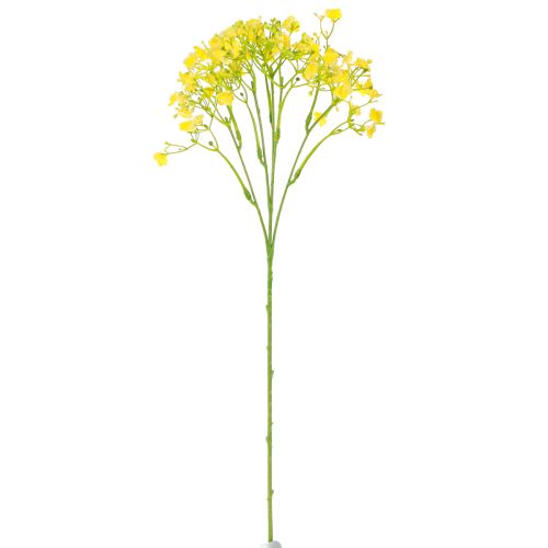 Article Gypsophile paniculée herbe de gypse fleurs jaunes L46cm 4 pcs