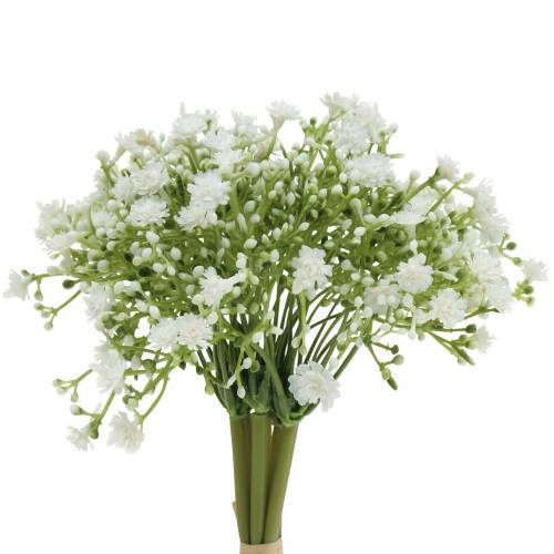 Article Gypsophile gypsophile artificielle en bouquet blanc H28cm 6pcs
