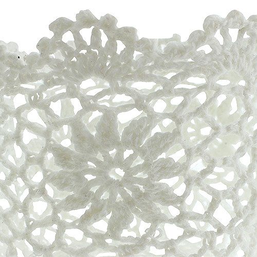 Article Pot à crochet blanc Ø14cm H12,5cm