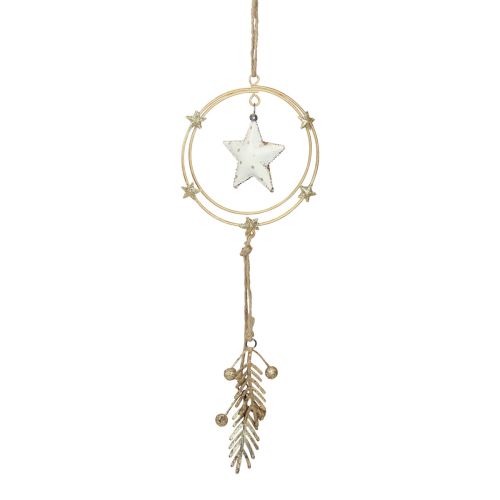 Article Décoration à suspendre Décorations de sapin de Noël étoile H38cm 3 pcs