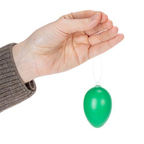 Article Décorations d'œufs de Pâques pour le printemps, pour la maison ou le jardin. Objets décoratifs colorés, 6 cm, lot de 24.