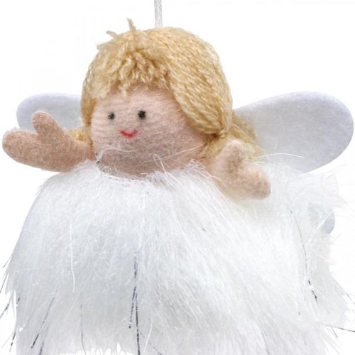 Floristik24 Pendentif ange, décoration de Noël à suspendre H12cm 4 pièces