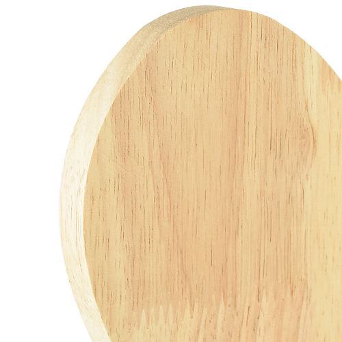 Article Coeurs en bois à peindre cintres décoratifs coeur naturel 20x20cm 3pcs