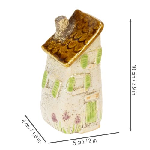 Article Décoration intérieure en céramique et pots de fleurs. Idée cadeau. 10 cm, lot de 3.