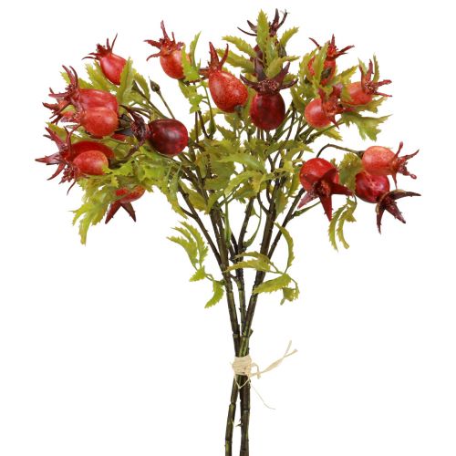 Floristik24 Rose Musquée Déco Branches de Rose Musquée Artificielle L48cm 3pcs