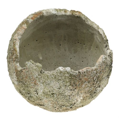 Floristik24 Boule de béton pour la plantation Ø17cm H17,5cm