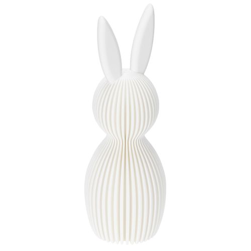 Floristik24 Figurine décorative de lapin à l'aspect plié, idéale pour un intérieur moderne, salon ou bureau, 13 cm, lot de 3.