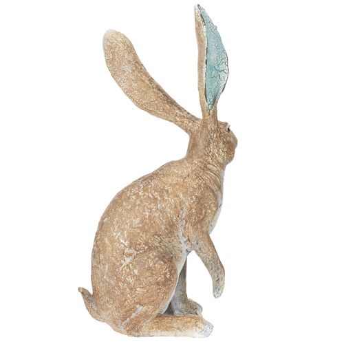 Article Figurine décorative de lapin pour des compositions printanières et pascales élégantes, 43 cm