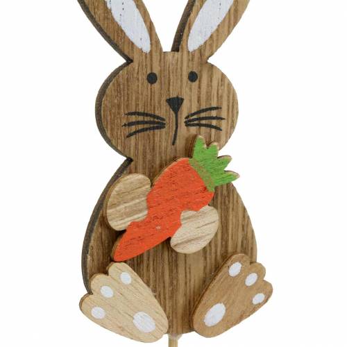 Pâques Lapin Lapin en bois chevilles pour Pâques Craft projets ou décoration d'intérieur