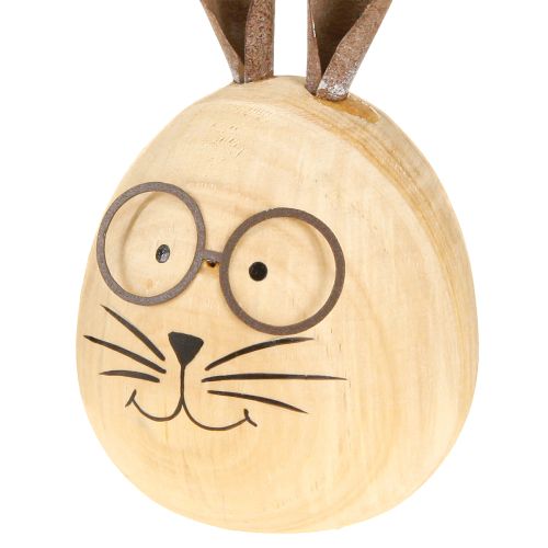 Article Figurine décorative de lapin pleine de caractère, idéale pour le printemps et les décorations saisonnières, 14 cm, lot de 3.