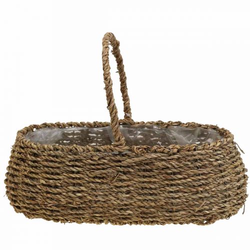 Article Panier à plantes avec anse panier à fleurs L23/35cm lot de 2