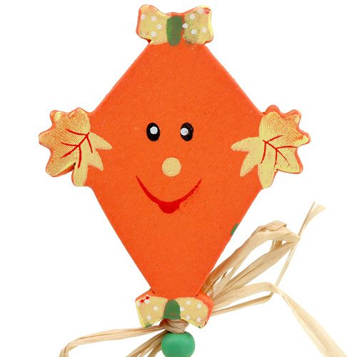 Floristik24 Bouchon d&#39;automne dragon orange L31cm 4pcs