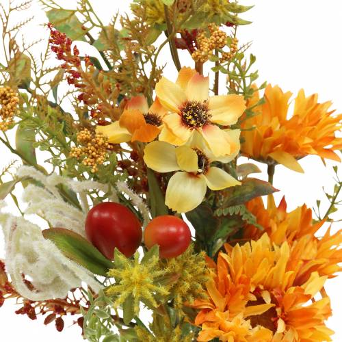 Floristik24 Bouquet de fleurs automne orange 40cm