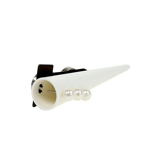 Article Pin&#39;s pour hommes avec aimant Blanc, mat
