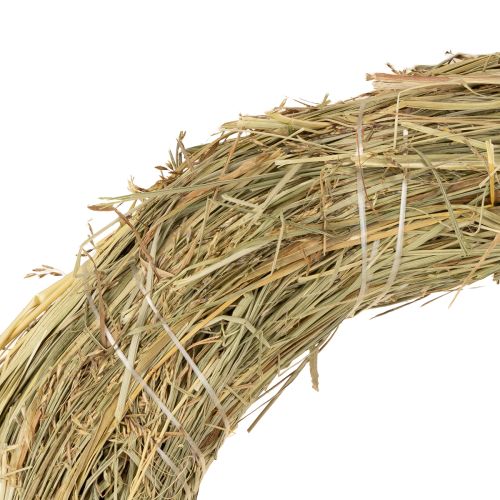 Article Couronne de foin naturel 26-27cm 5 pcs